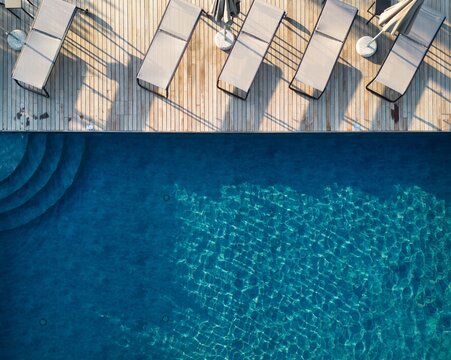 pool from above