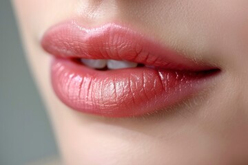 Fototapeta premium a copycat lip establishment with generative ai
