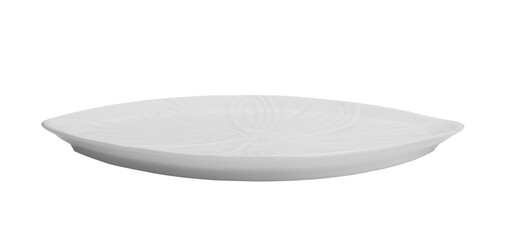 Empty plate isolated on a transparen png.