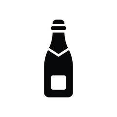 Champagne vector icon
