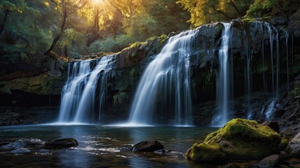 waterfall in the forest