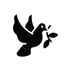 Dove vector icon