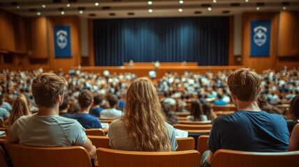 Students Listening to a