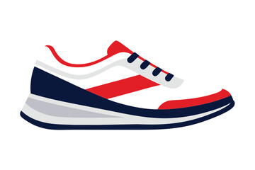 Vector Line Art of Sports Shoes: Football, Cricket, Soccer, Volleyball, Rugby Shoe Vector Design 