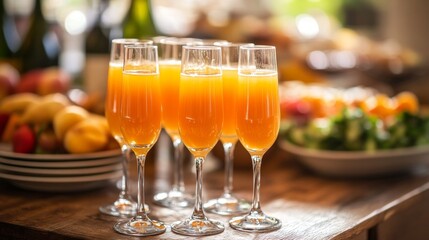 Orange Juice in Champagne