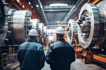 Industry Engineers manufacturing factory architecture.