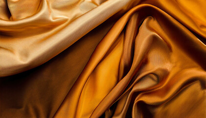 Obraz premium Golden silk background
