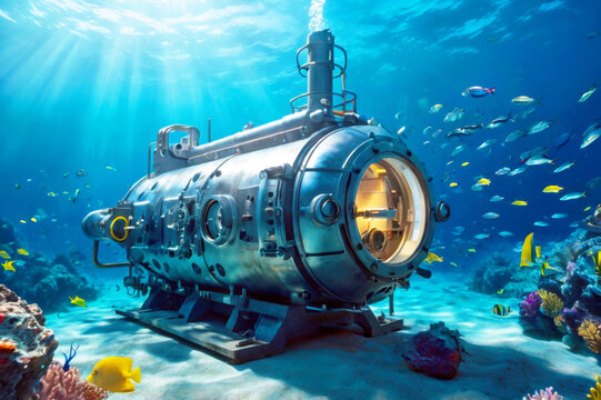 Deep Sea Exploration with Detailed Submersible