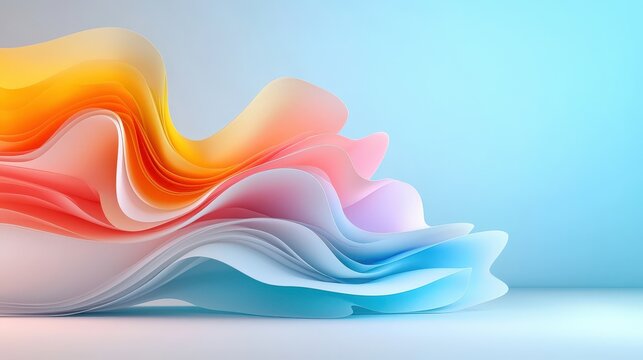 Minimalist abstract background with subtle color gradients