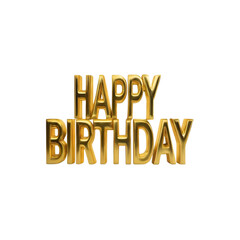 Fototapeta premium 3d golden word