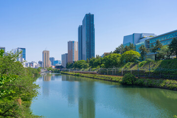 Fototapeta premium 市ヶ谷の風景