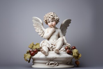 Cherub figurine statue angel