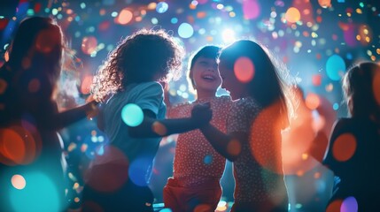Children Dancing at a Party