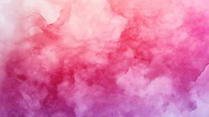 Fototapeta premium Colorful abstract watercolor illustration with pink hues and soft textures