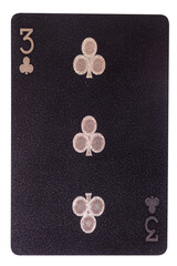 card color black gambling poker number three baccarat