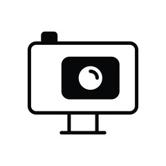 Action Camera vector icon