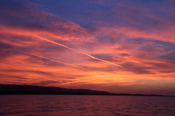 Colored clouds