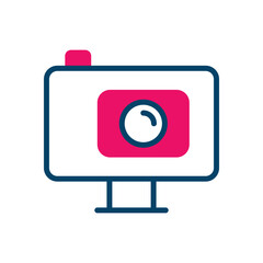 Action Camera vector icon