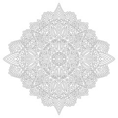 Elegance line art for adult coloring book