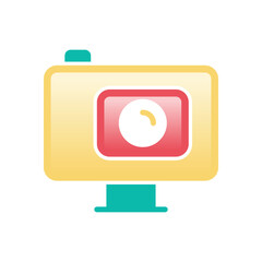 Water Bottle vector icon