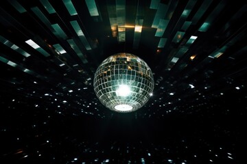 Lighting ceiling architecture illuminated.