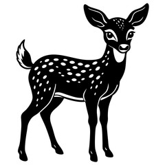 deer silhouette vector