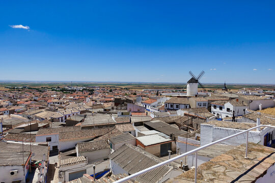 Tejados de pueblo rural