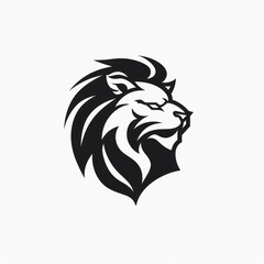 Obraz premium animal icon and logo on a white background Created with Generative AI technology