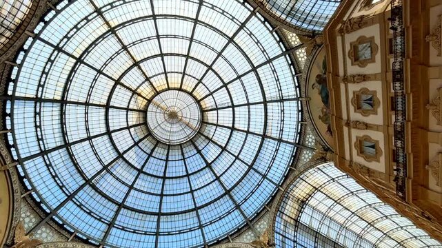 gallery vittorio emanuele II, milan, italy, 16th august 2024