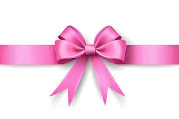Breast cancer awareness symbol. 