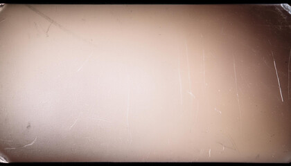 Fototapeta premium Vintage 35mm Film Strip with Light Scratches and Sepia Tones, Capturing the Nostalgic Essence of Analog Photography with Faded Edges and Subtle Grain Texture