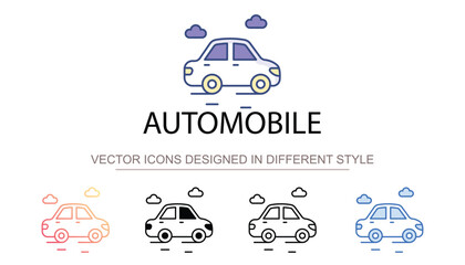 Automobile icon design with white background stock illustration © Graphicsmine