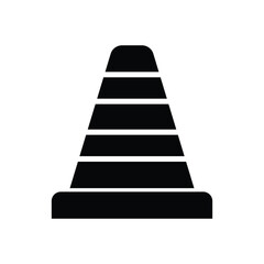 Cone vector icon
