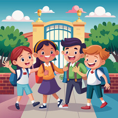 Back to school vector