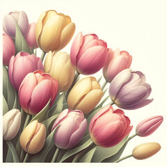 Vintage Tulips