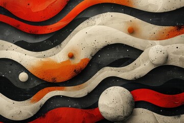 abstract background in colors and patterns for National POW/MIA Recognition Day