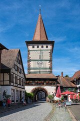 Fachwerkbauten mit dem Obertorturm, Haigeracher Tor