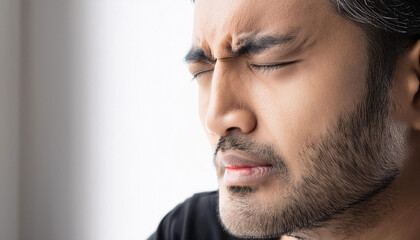 Obraz premium Close-Up of a Tense Situation or Expression