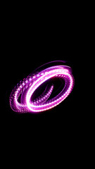 Futuristic Story Overlay Background Neon Glow Sci-Fi pink schwarz