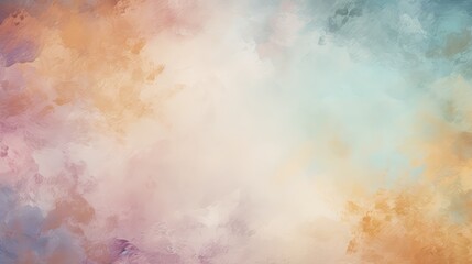 Obraz premium Abstract background with soft pastel colors and brushstrokes.
