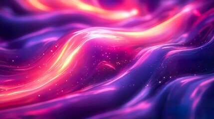 Obraz premium Composition of ultraviolet (UV) light in an abstract design