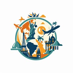 Reiseposter Logo - Generative AI