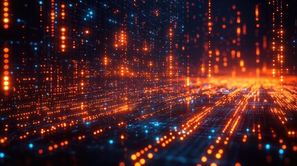 Obraz premium Digital economy boost