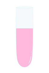 Doodle laboratory equipment test tube simple illustration that can be use for social media, sticker, wallpaper, decoration, etc. with aesthetic color