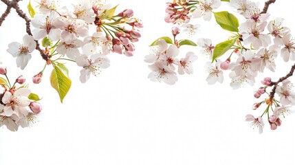 Obraz premium Vibrant Spring Season Composition with Beautiful Blossoming Tree