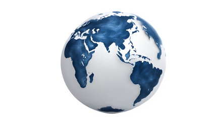 Fototapeta premium wind storm frozen earth planet