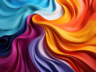 Obraz premium Assortment of leaves and flowers on white background