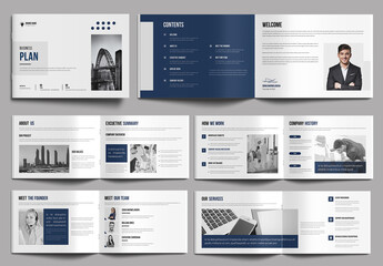 Business Plan Landscape Layout