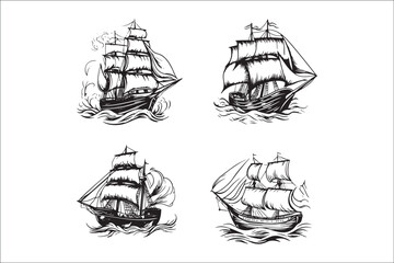 Stunning Ship Vector Silhouettes,
Premium Ship Silhouette Vectors,
Elegant Ship Vector Silhouettes,
 High-Quality Ship Silhouette Art,
 Beautiful Ship Vector Collection,
 Timeless Nautical Vector Art,