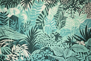 Jungle outdoors pattern nature.